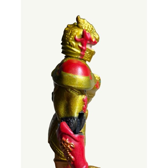 Bandai Power Rangers Red Dragon Thunderzord Warrior Action Figure  Sword 1998 - Picture 9 of 11